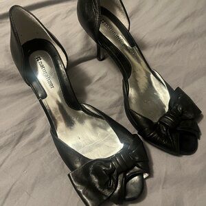 🐣Vintage Naturalizer Black High Heel Peep-Toe Shoes🐣